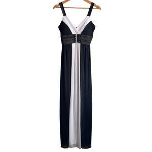 Vintage Y2K Taboo Women Evening Gown Size M Maxi Dress Formal Prom Made In USA